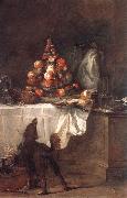 The Buffet jean-Baptiste-Simeon Chardin